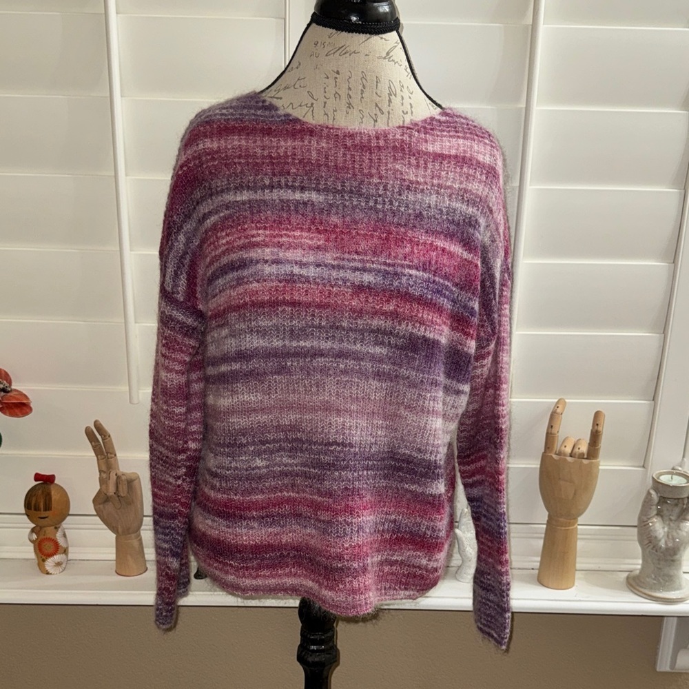 Elsamanda Alpaca Mohair Blend Knit Sweater